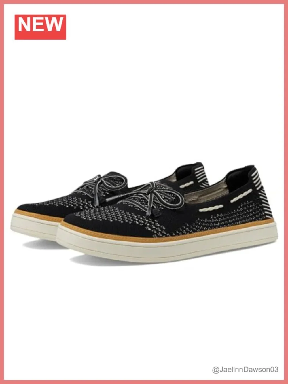 Women's Slip-On Shoes with Memory Foam Insole, Knit Upper, Machine Washable